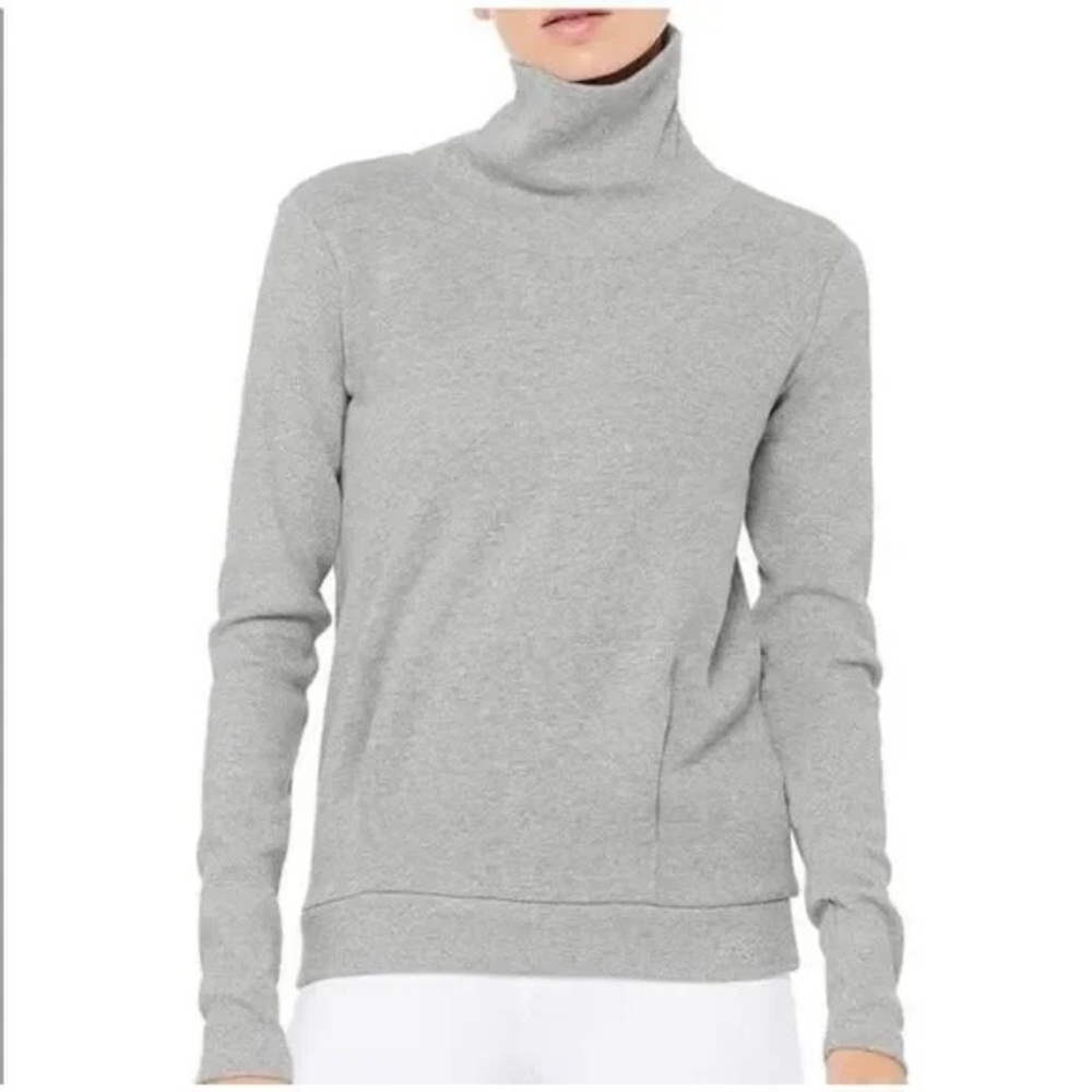 Alo Yoga Clarity Sweatshirt Dove Gray